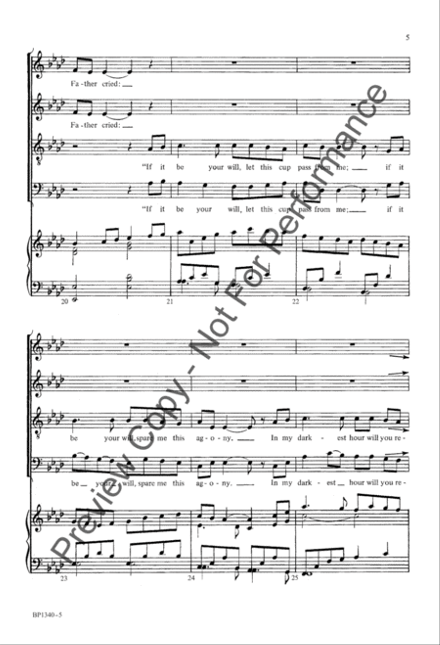 Remember Me 4-Part scores gallery preview page 6