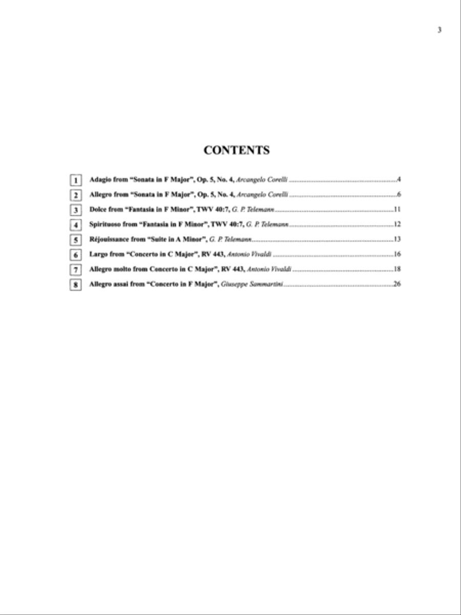 Suzuki Recorder School (Soprano and Alto Recorder), Volume 8 Alto Recorder scores gallery preview page 2