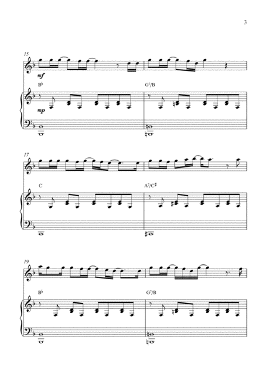 Hurt Violin Solo scores gallery preview page 3