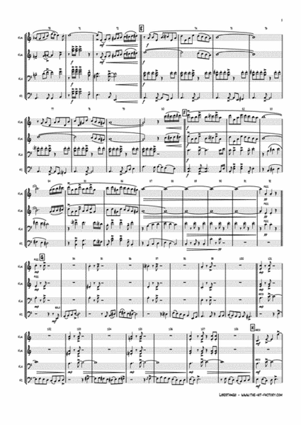 Libertango (shorter version) - Astor Piazolla - Tango Nuevo - String Quartet