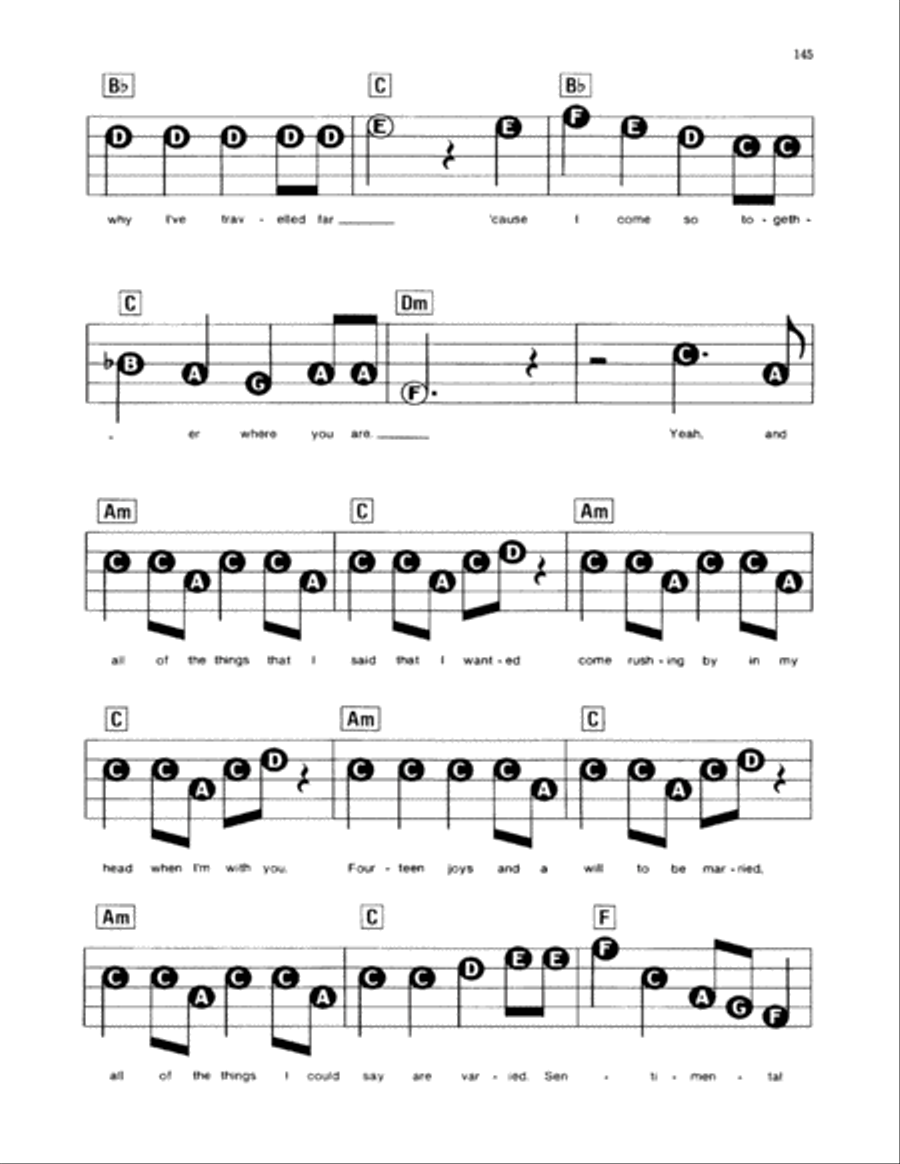 Sentimental Lady Electronic Keyboard scores gallery preview page 2