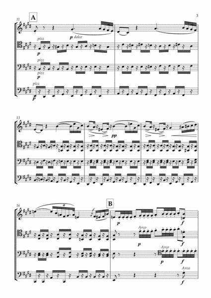 El Barbero de Sevilla - G. Rossini - For Cello Quartet (Full Score and Parts) image number null