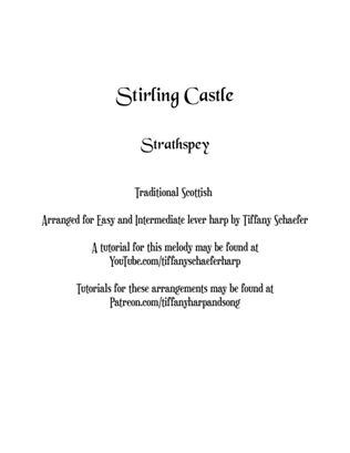 Book cover for Stirling Castle Strathspey: Early and Late Intermediate Harp