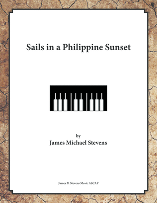 Book cover for Sails in a Philippine Sunset
