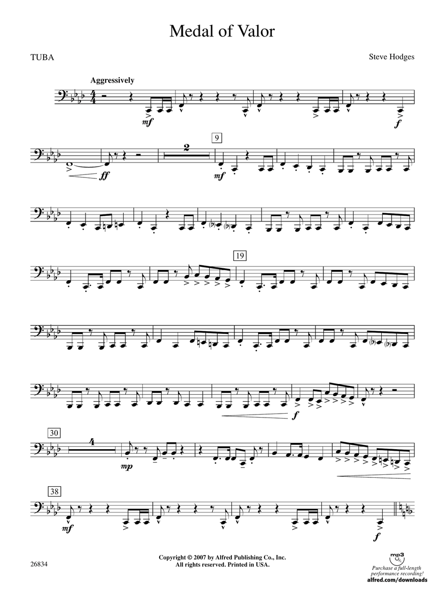 Medal of Valor: Tuba