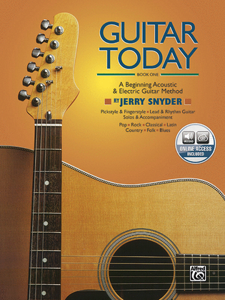 Book cover for Guitar Today, Book 1
