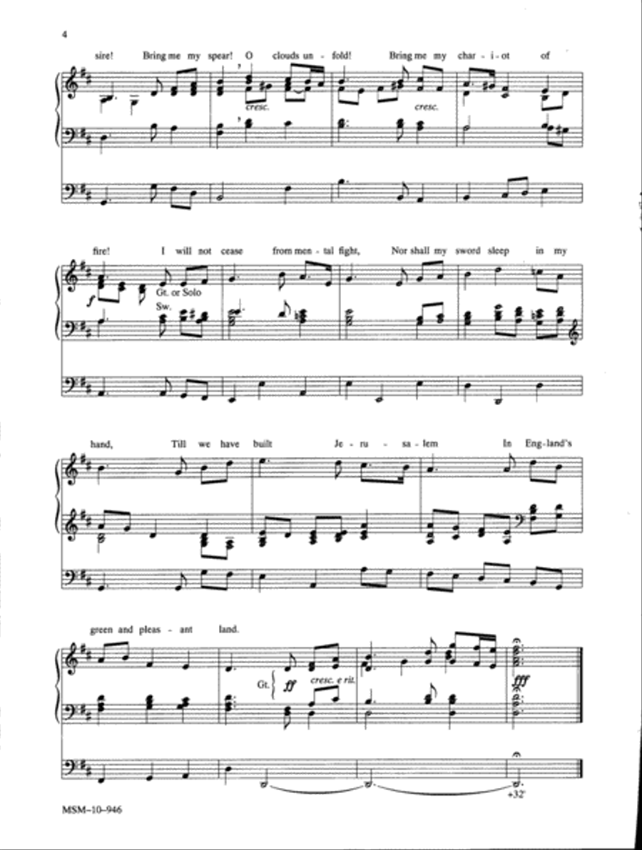 Two Regal Settings by English Composers Organ scores gallery preview page 3