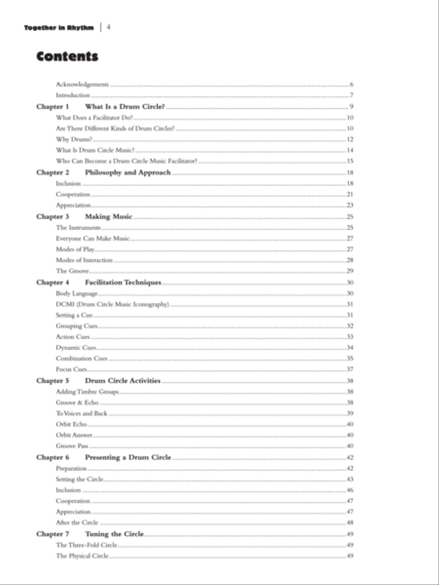 Together in Rhythm Percussion scores gallery preview page 6