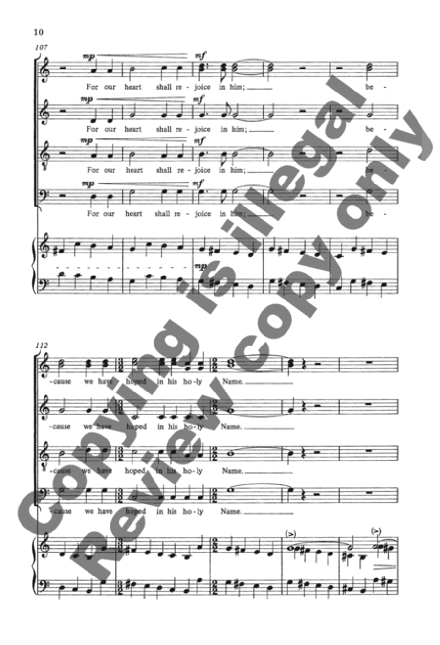Rejoice In The Lord SSA scores gallery preview page 23