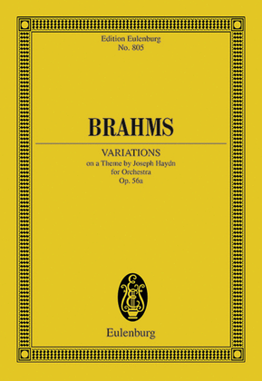 Book cover for Variations on a Theme of Haydn