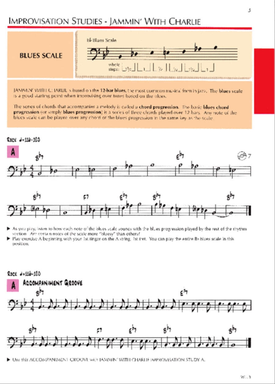 Standard of Excellence Jazz Ensemble Book 1, Bass Jazz Ensemble scores gallery preview page 2