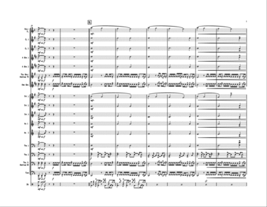 Rockstar Marching Band scores gallery preview page 6