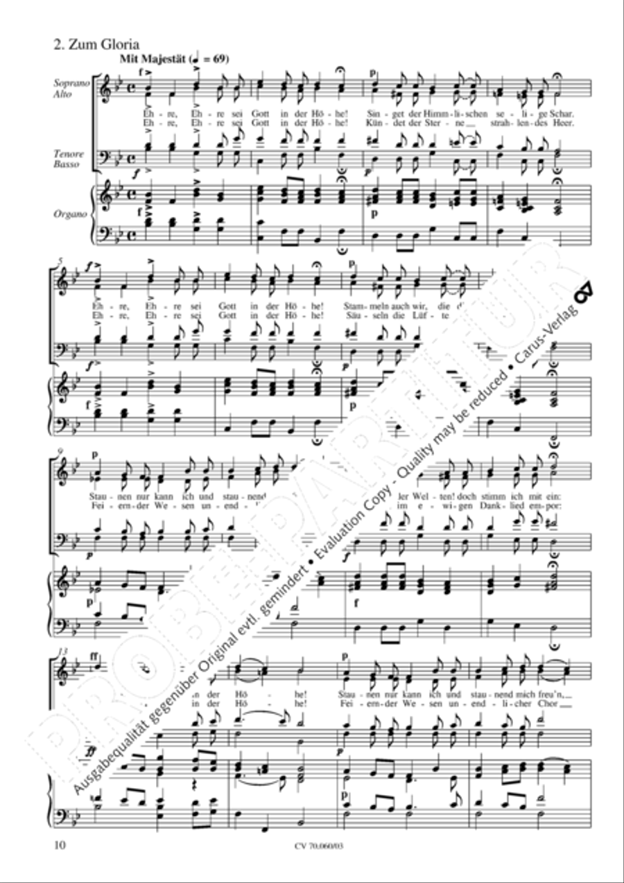 Deutsche Messe 4-Part scores gallery preview page 11