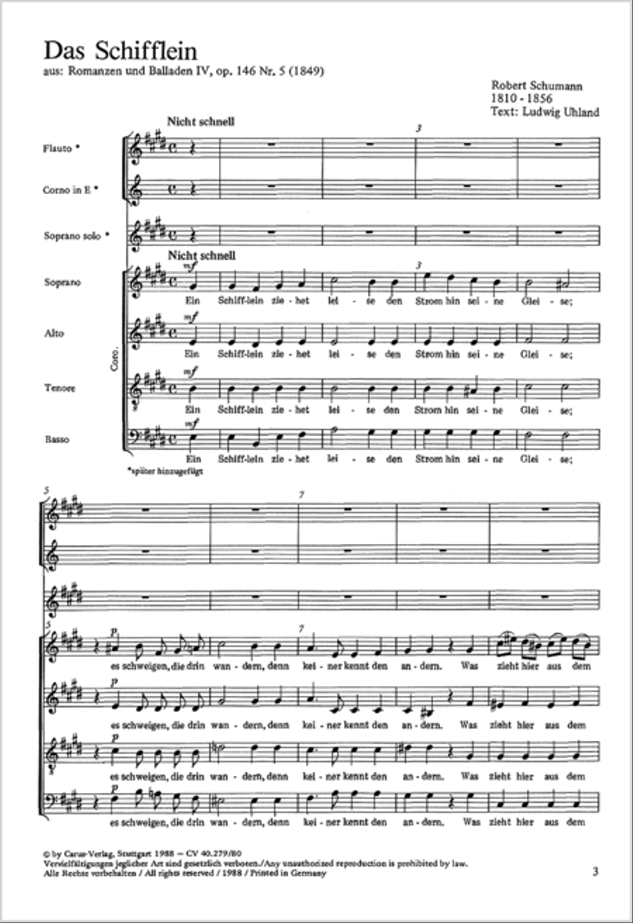 Das Schifflein Das Schifflein 4-Part scores gallery preview page 10