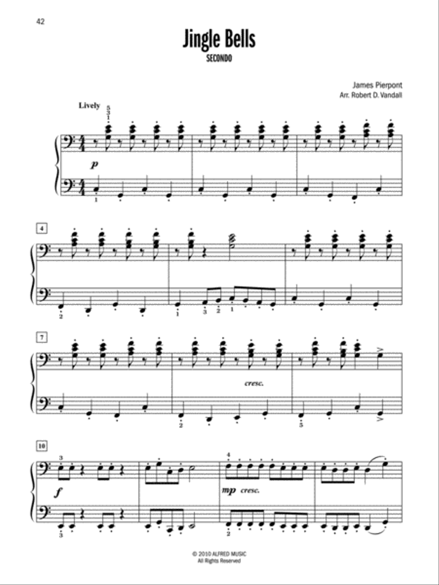 Celebrated Christmas Duets, Book 4 Small Ensemble scores gallery preview page 9