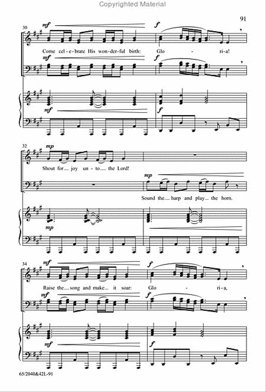 Heaven's Child Heaven's Child 4-Part scores gallery preview page 12