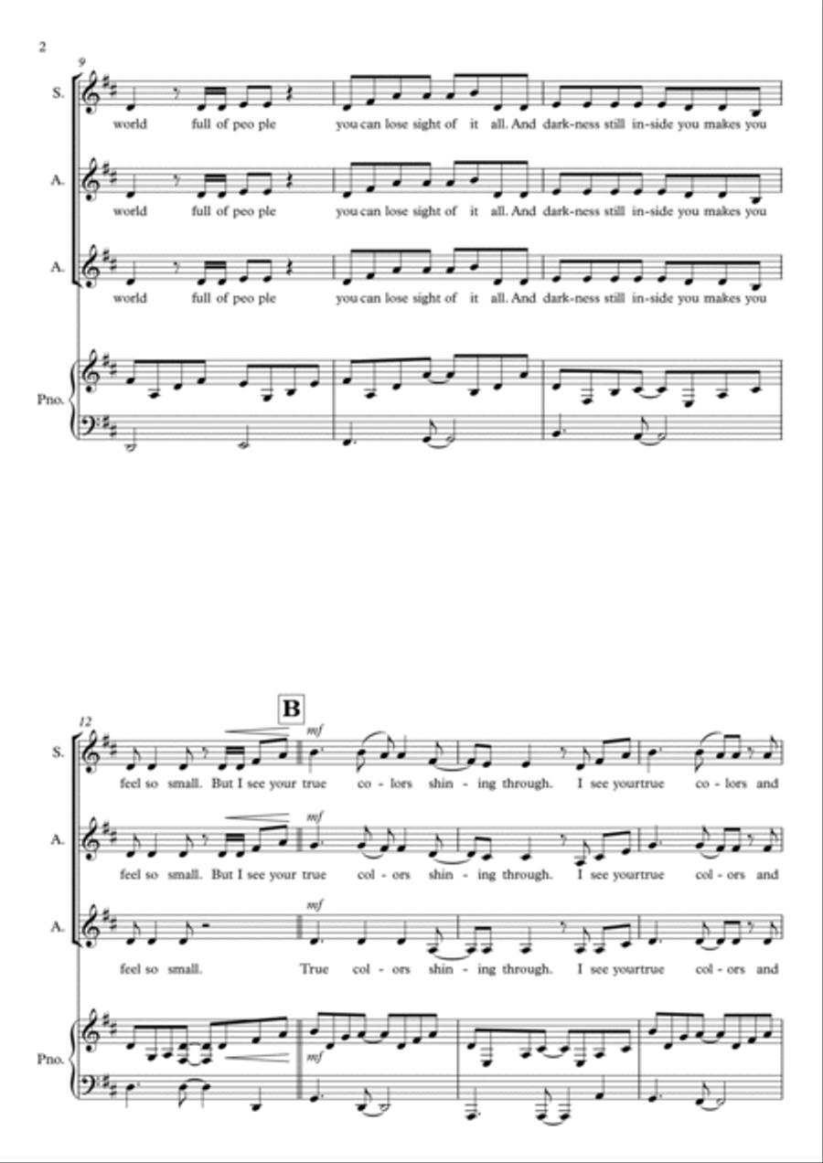 True Colors SSA scores gallery preview page 2