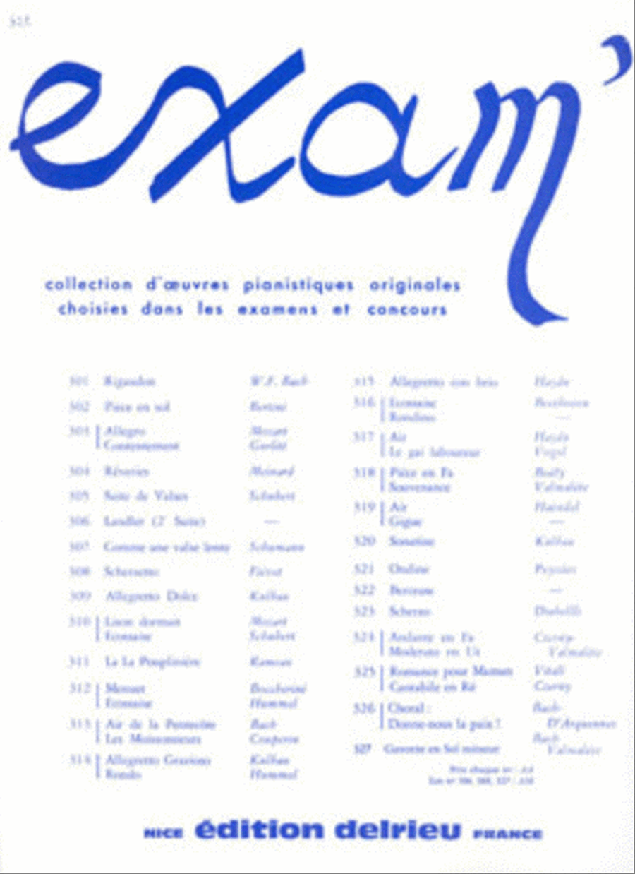 Air / Le Gai Laboureur Air / Le Gai Laboureur Piano Solo scores gallery preview page 1