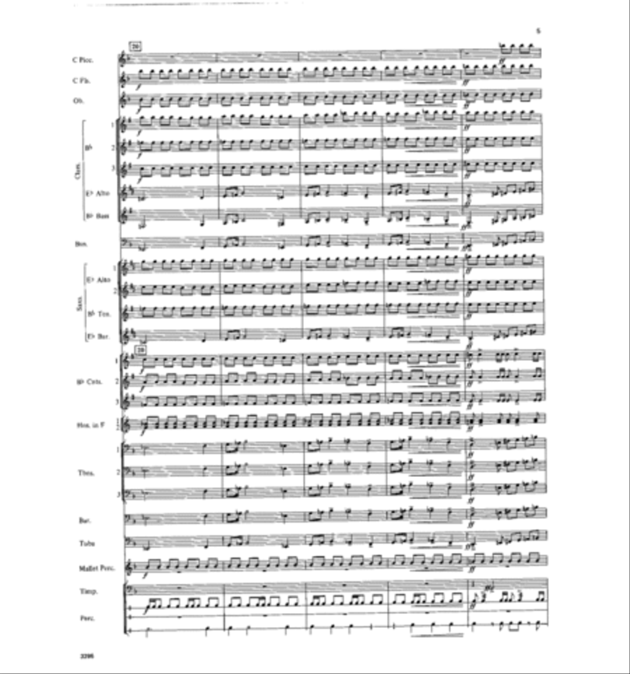 Preludio Concert Band scores gallery preview page 6
