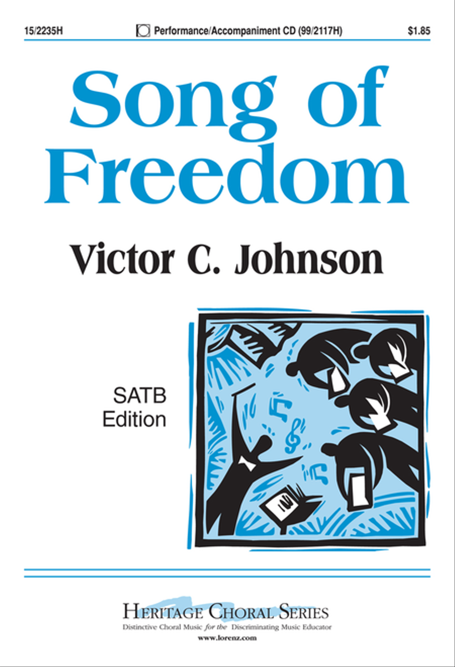 Song of Freedom 4-Part scores gallery preview page 1