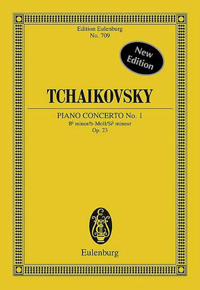 Book cover for Piano Concerto No. 1, Op. 23 in B-Flat Minor