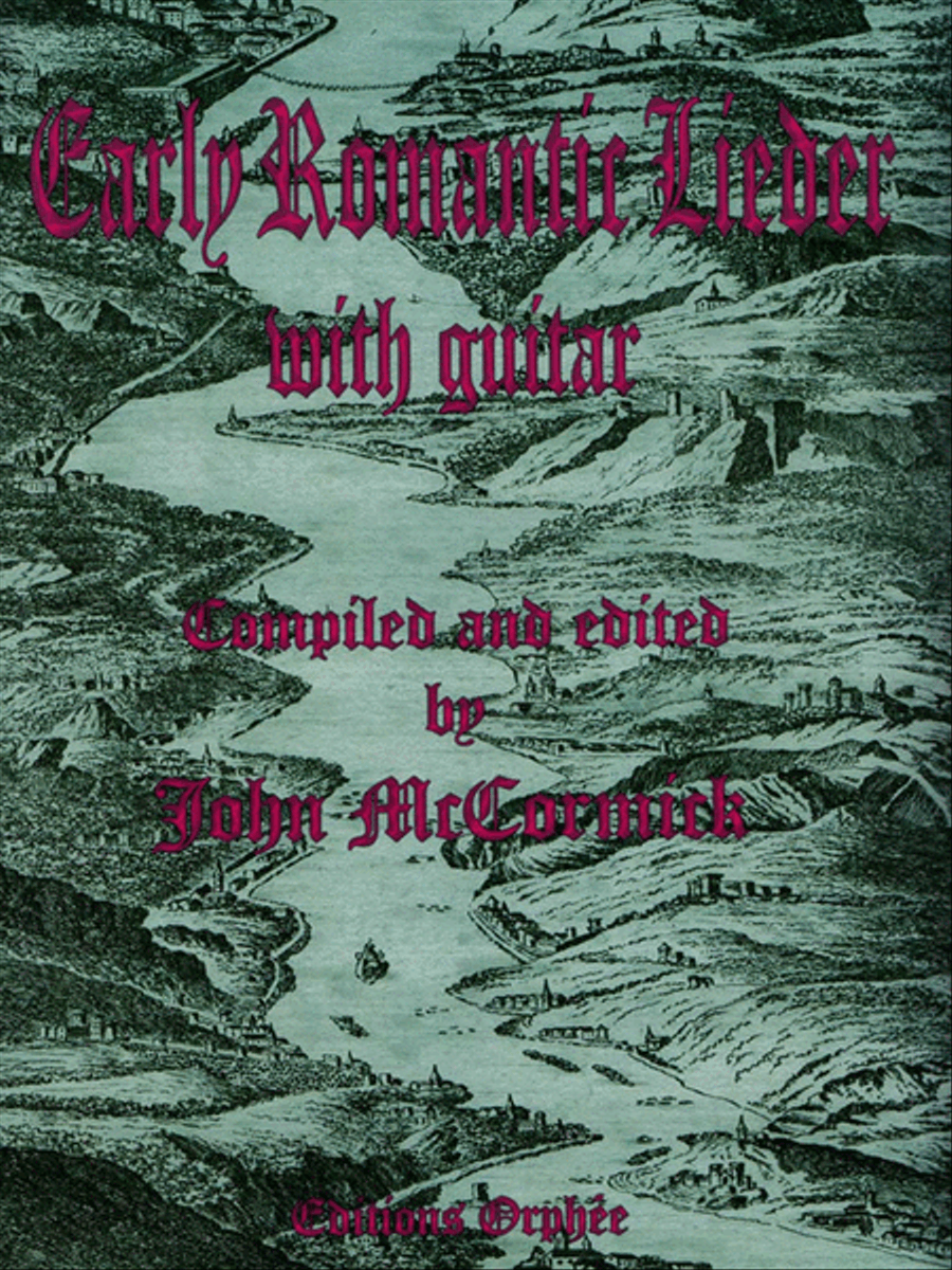 Early Romantic Lieder Early Romantic Lieder Classical Guitar scores gallery preview page 1