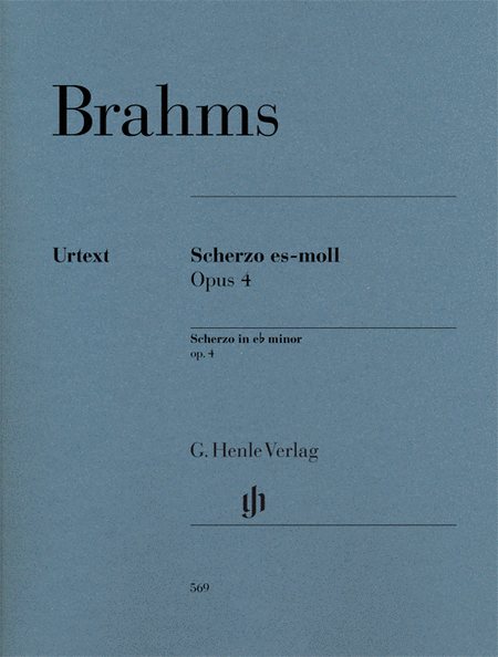 Johannes Brahms : Scherzo in E-Flat minor, Op. 4