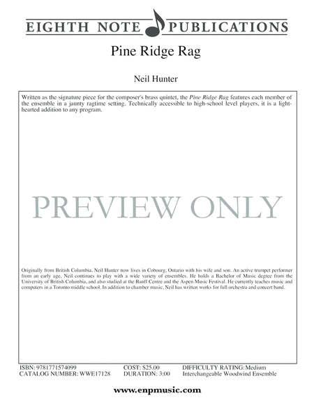 Pine Ridge Rag image number null