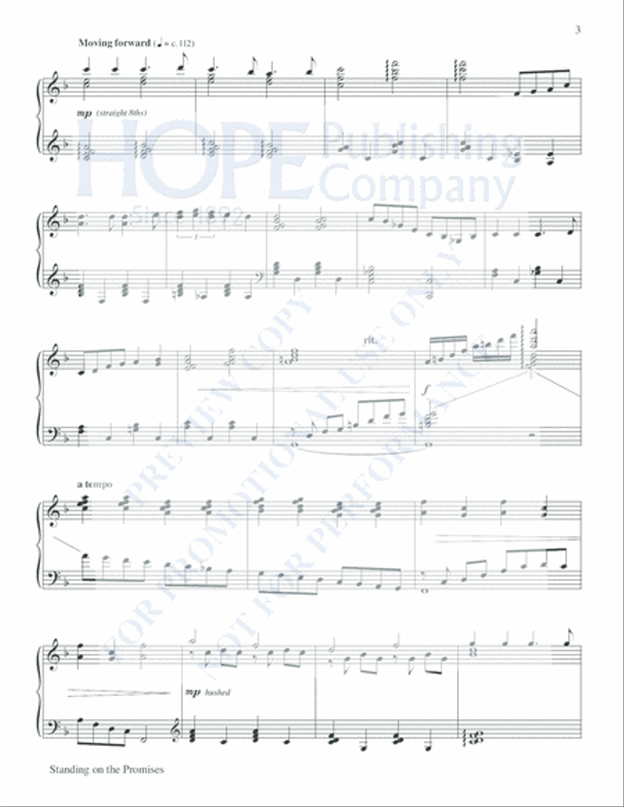 Gospel Greats 2 Piano Solo scores gallery preview page 10