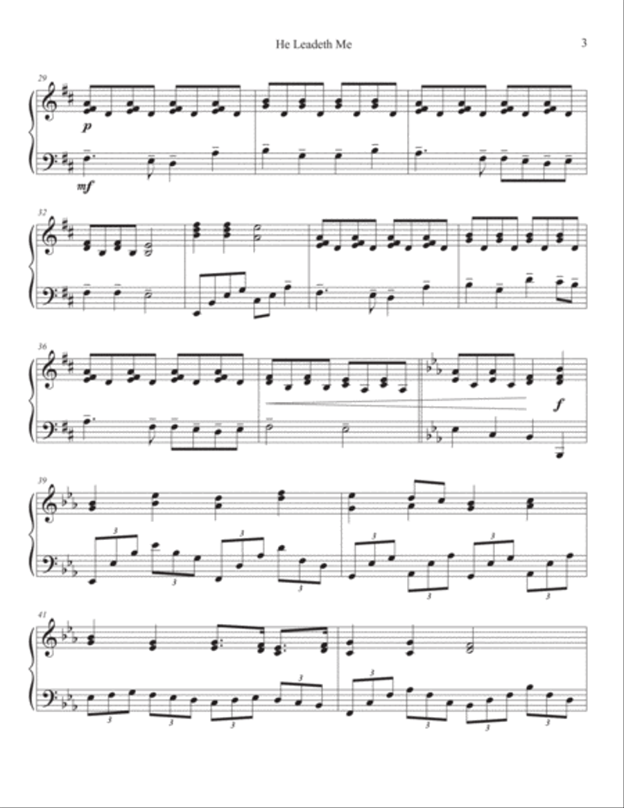 Great Things He Hath Done - Intermediate Piano Hymns Piano Solo scores gallery preview page 5