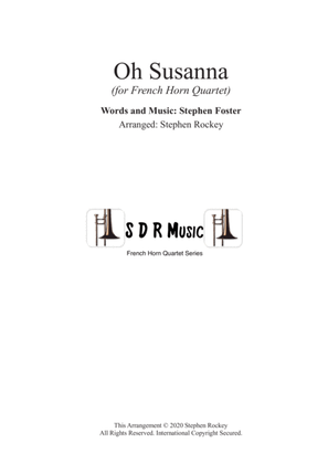 Oh Susanna for French Horn Quartet