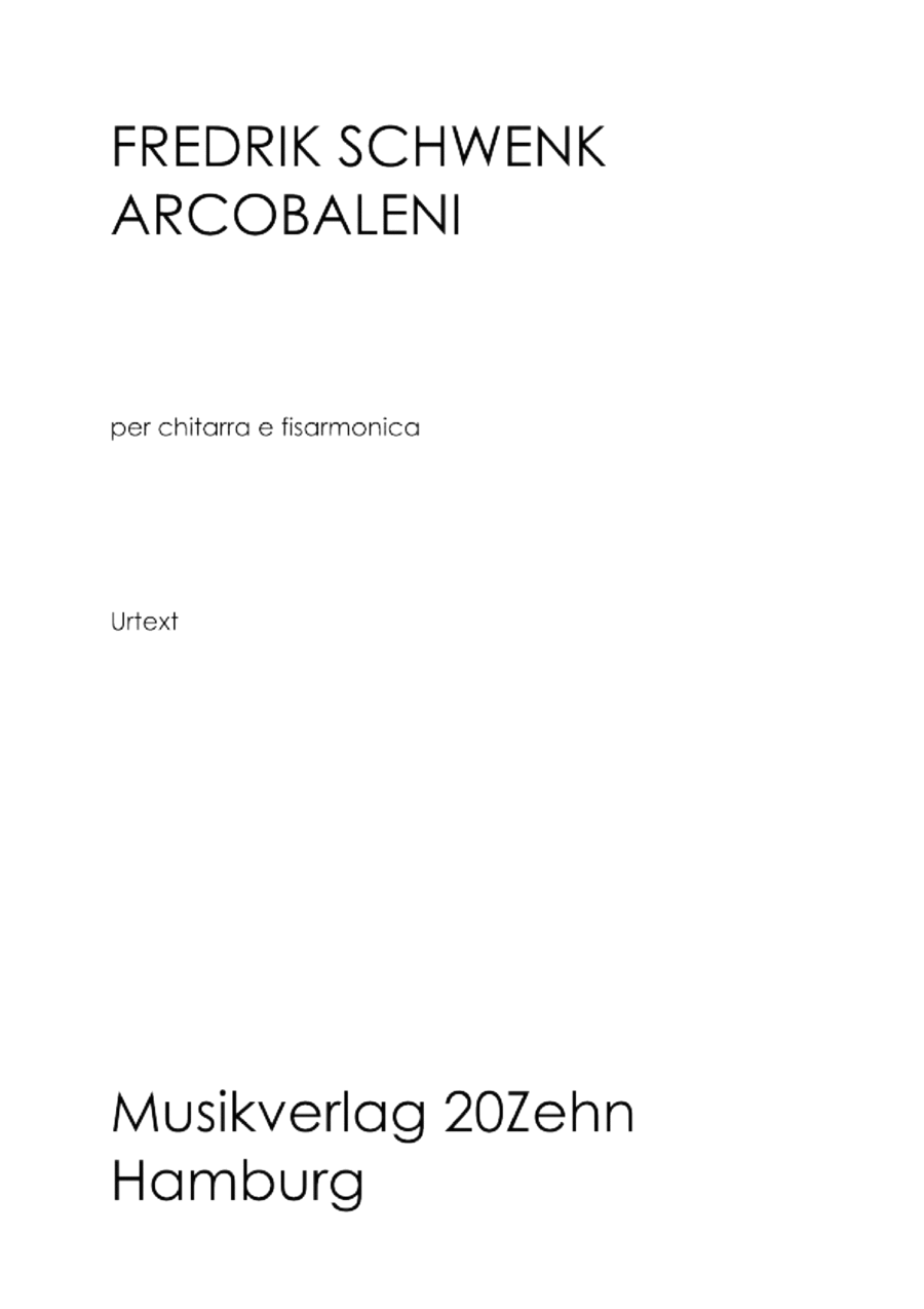 Arcobaleni Guitar scores gallery preview page 1