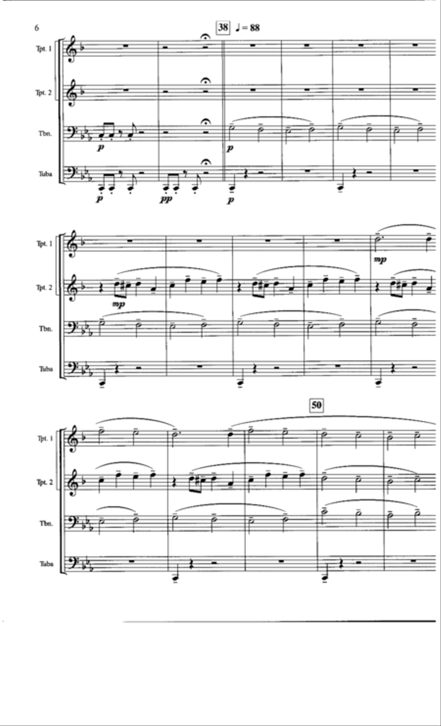 The Second Phase Brass Quartet scores gallery preview page 5