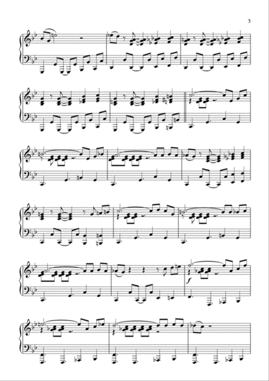 Mission: Impossible Theme from the Paramount Television Series MISSION: IMPOSSIBLE Piano Solo scores gallery preview page 3