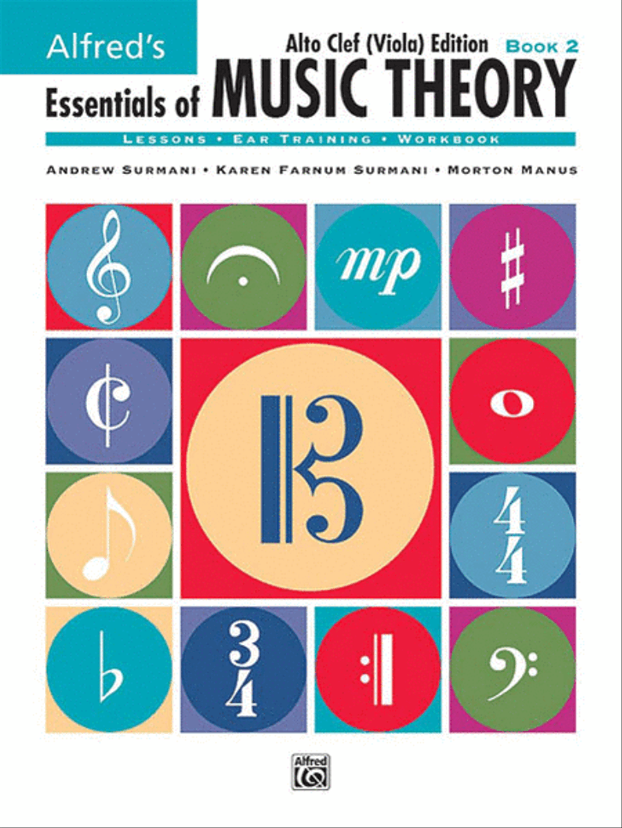 Alfred's Essentials of Music Theory, Book 2 Viola scores gallery preview page 1