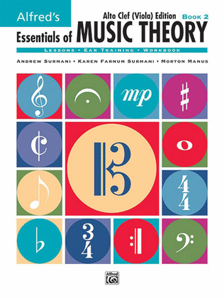 Book cover for Alfred's Essentials of Music Theory, Book 2