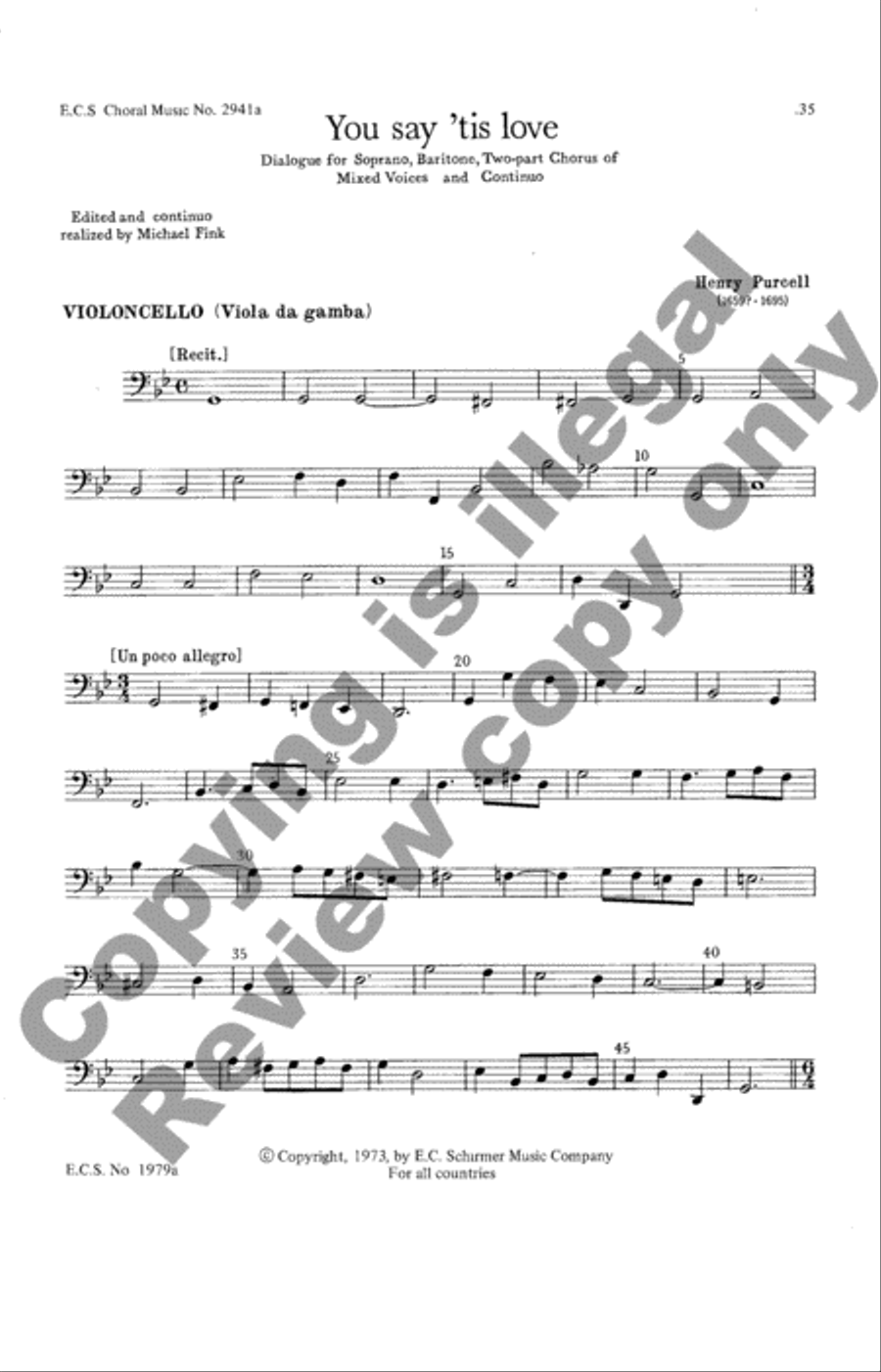You Say 'tis love You Say 'tis love Choir scores gallery preview page 3