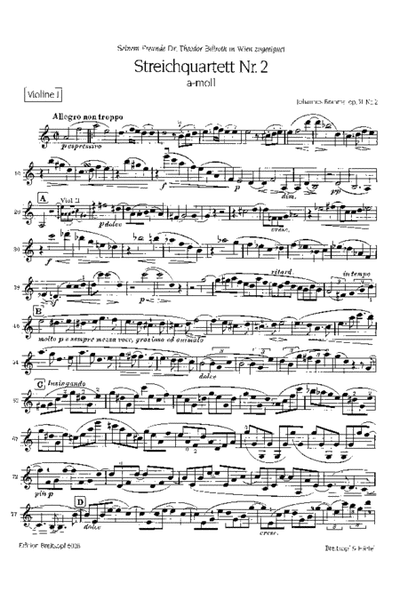 String Quartet No. 2 in A minor Op. 51/2
