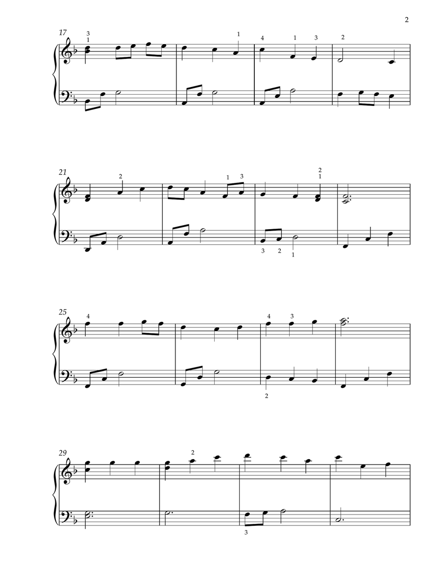 The Worship Series Volume 3 (Sacred Piano Solos for Early Intermediates) Easy Piano scores gallery preview page 5