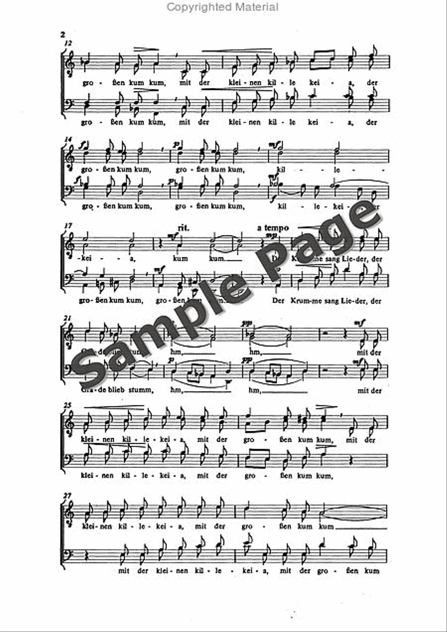 Zoll P Zwei Spielleut (ep) TTBB scores gallery preview page 3