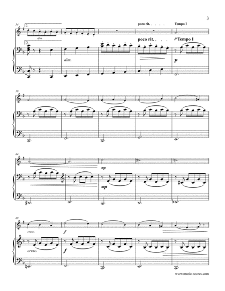 Sleeping Beauty Waltz - Euphonium Euphonium scores gallery preview page 3