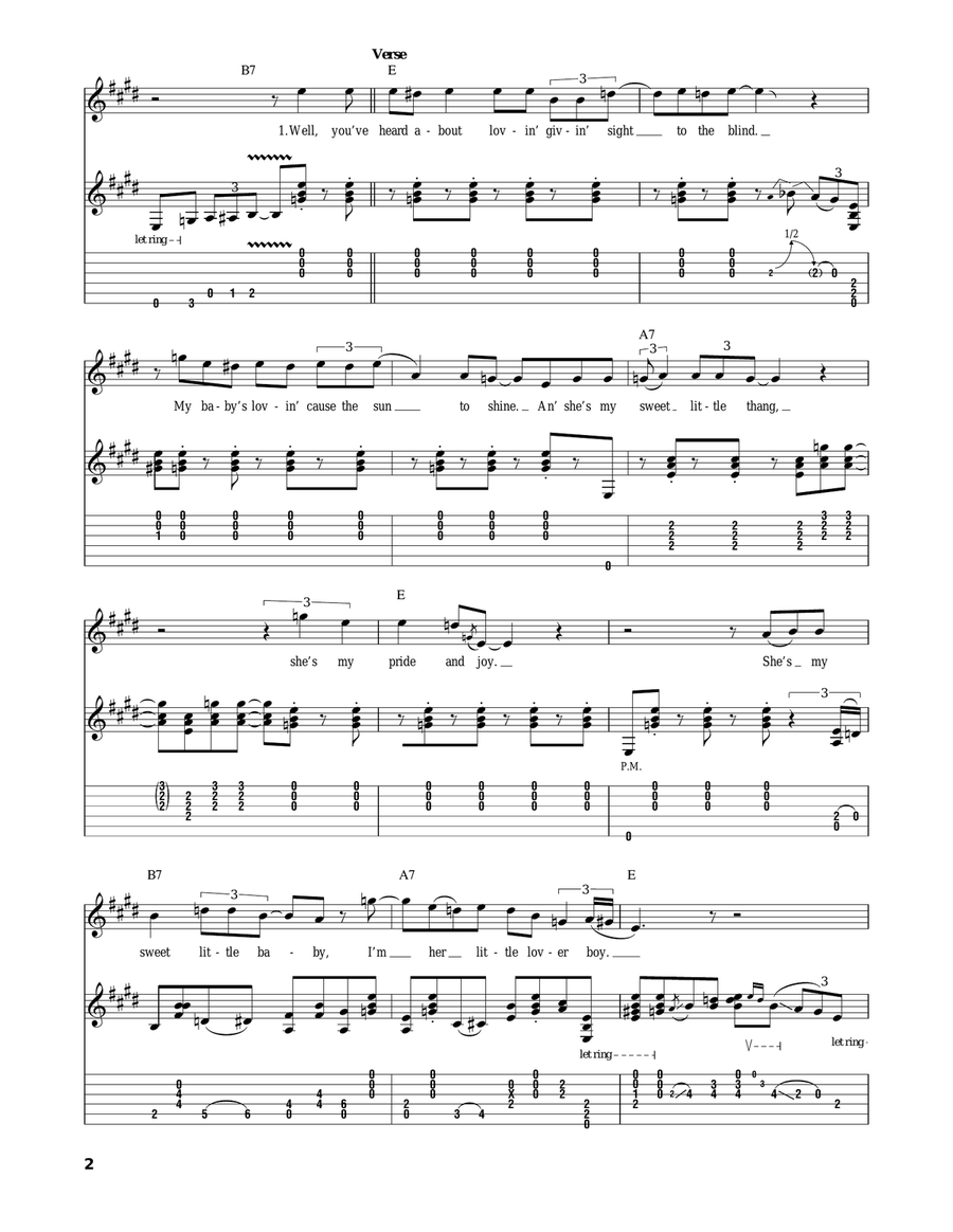 Pride And Joy Pride And Joy Acoustic Guitar scores gallery preview page 2