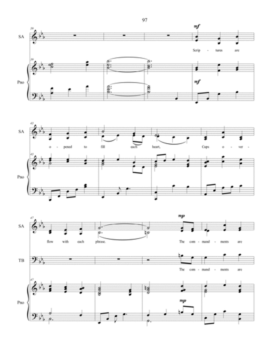 Knowledge from Heaven, sacred music for SATB choir image number null