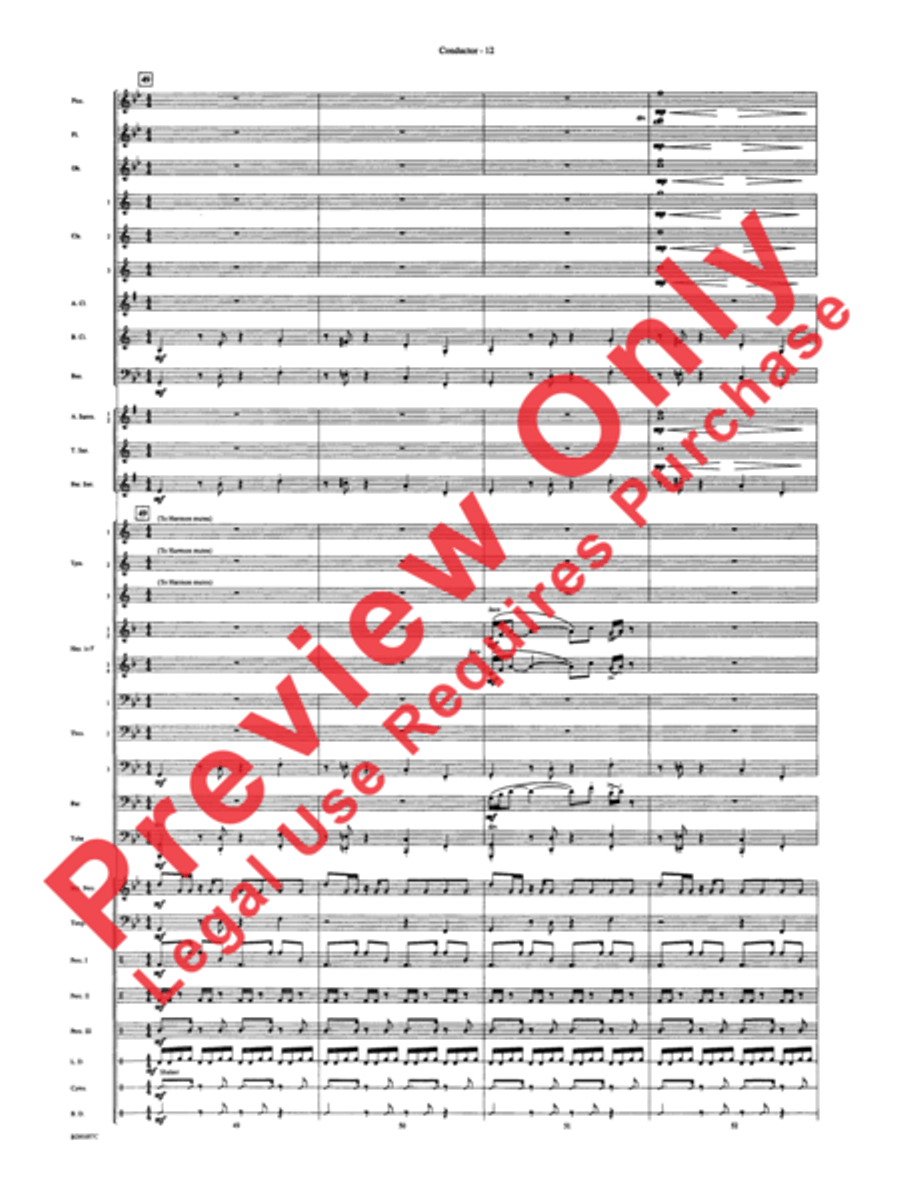 Africa: Ceremony, Song, and Ritual Concert Band scores gallery preview page 15