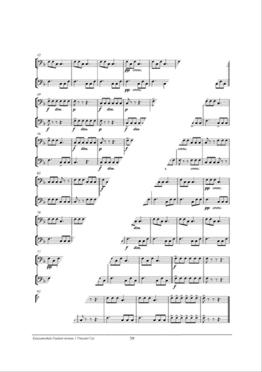 Percussion Modular: Pauken 1 Percussion scores gallery preview page 41