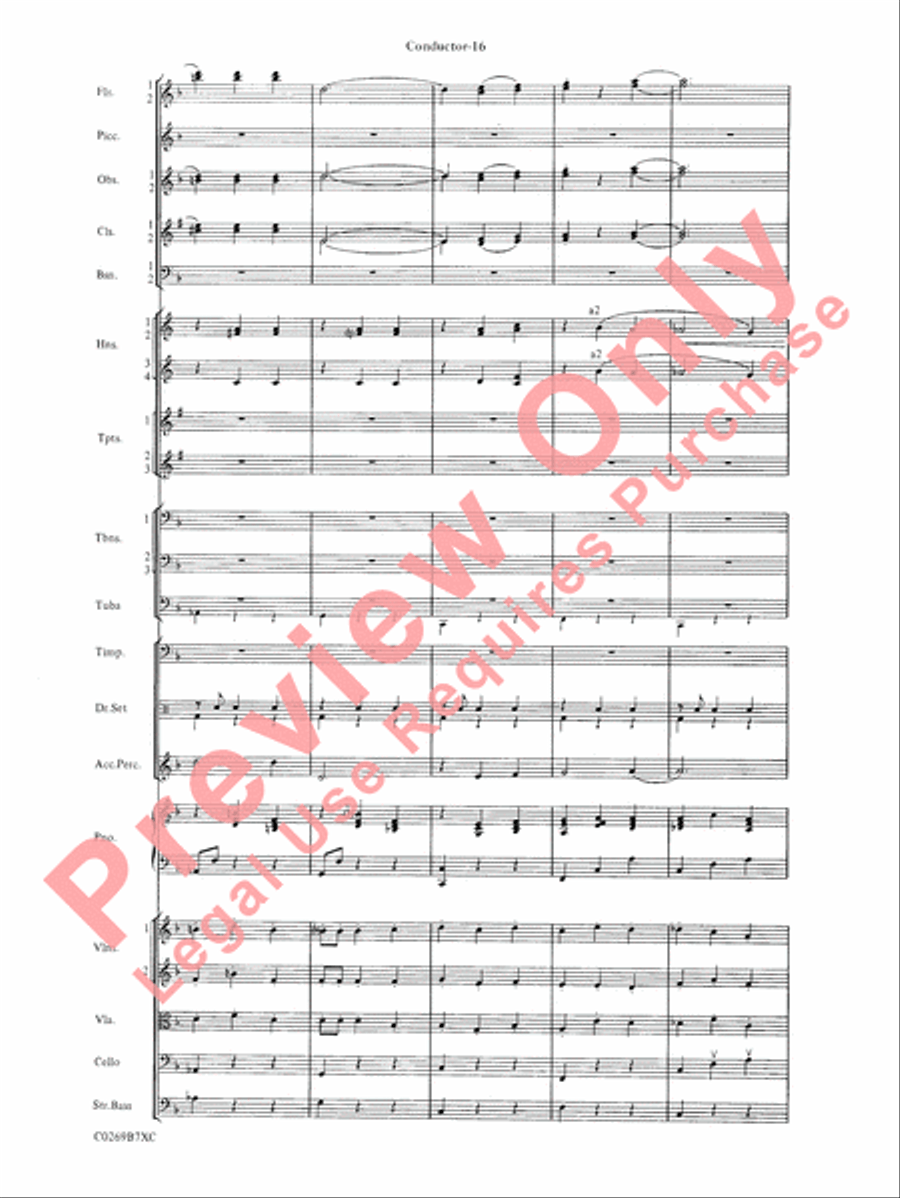 Leroy Anderson Favorites Leroy Anderson Favorites Full Orchestra scores gallery preview page 19