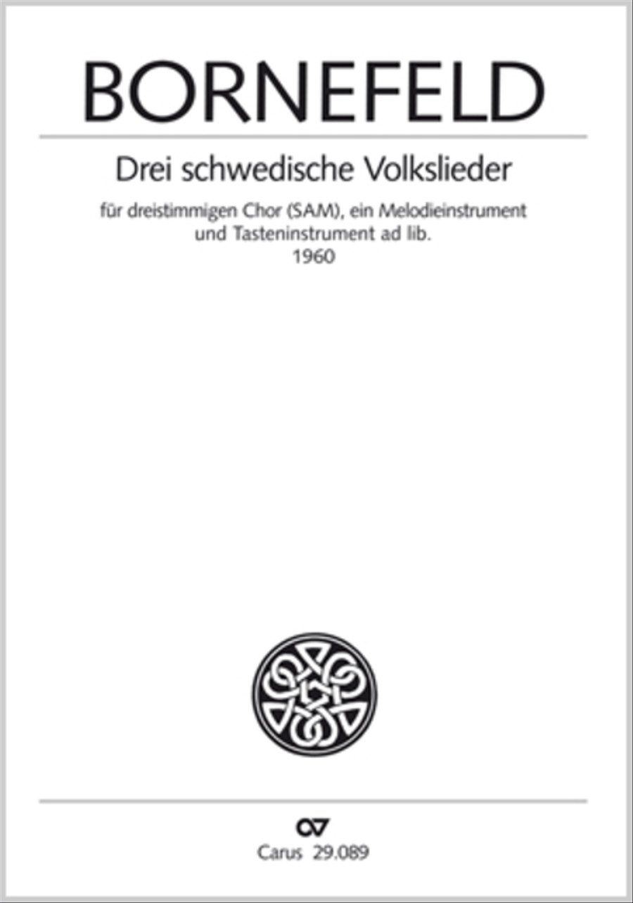 Drei schwedische Volkslieder Choir scores gallery preview page 1