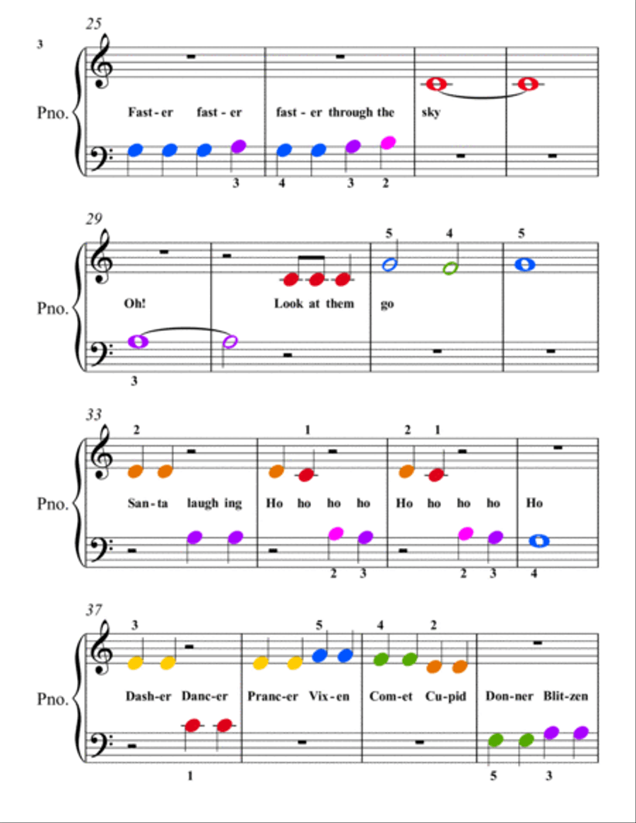 Thirty-two Feet, Eight Little Tails Piano Method scores gallery preview page 3
