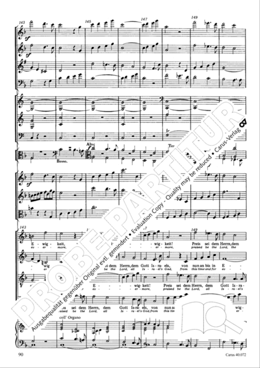 Psalm 42 Psalm 42 4-Part scores gallery preview page 90