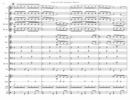 Clarinoodlin' - for Concert Band - Grade 1-1.5 image number null